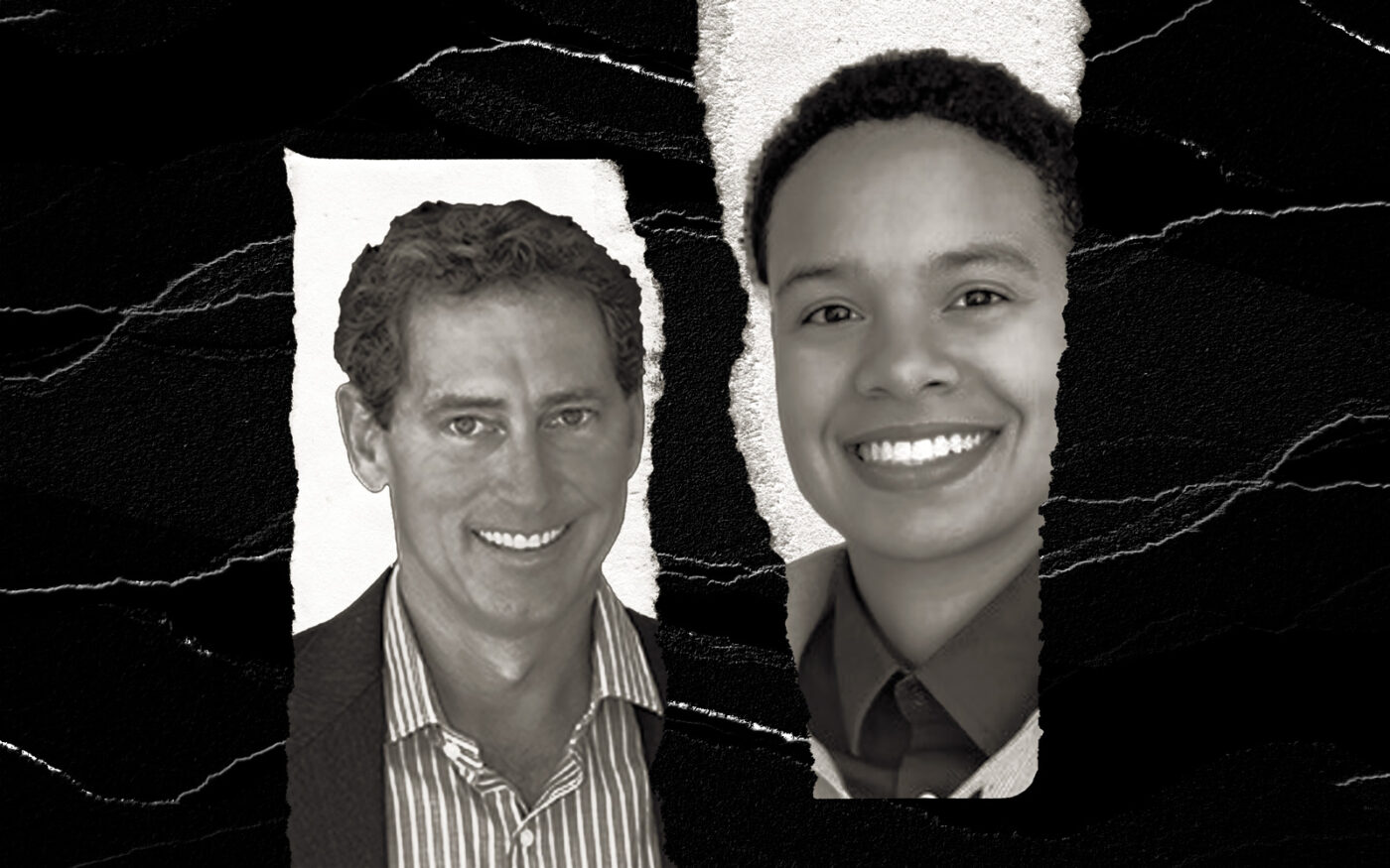Christopher Burnside and Shauncy Claud
