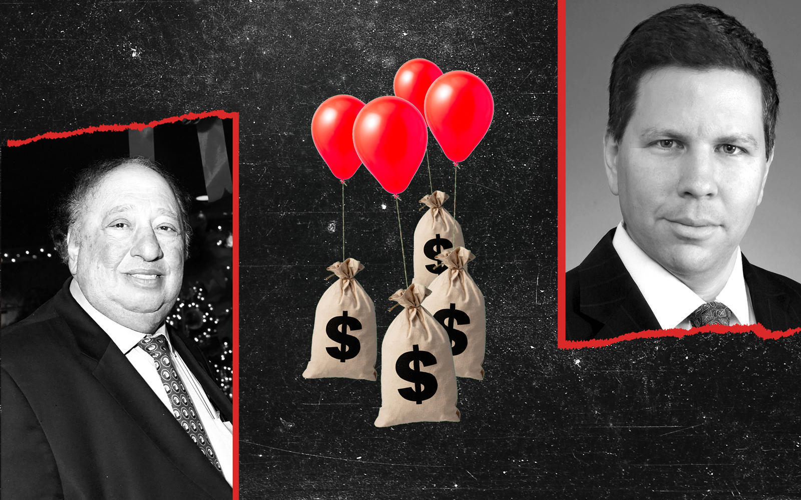 Red Apple Group’s John Catsimatidis and Muss Development’s Jason Muss (Getty; iStock)