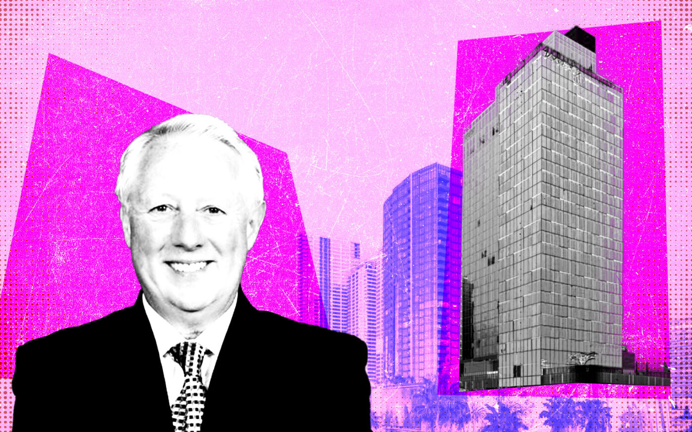 Atlas Hospitality Group's Alan Reay; Moxy Hotel in Downtown Los Angeles (Getty, Marriot, Linkedin)