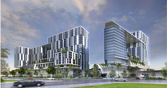 Rendering of the Link at Douglas