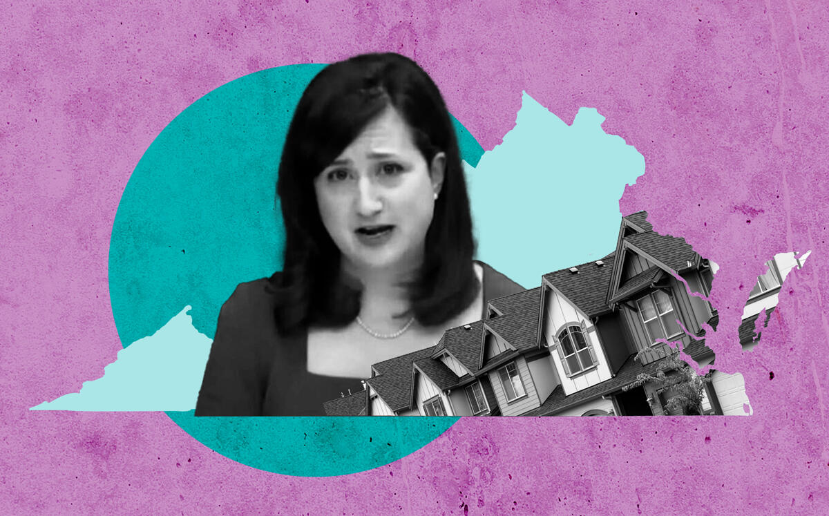Virginia county board chair Katie Cristol (Getty, Arlington County)